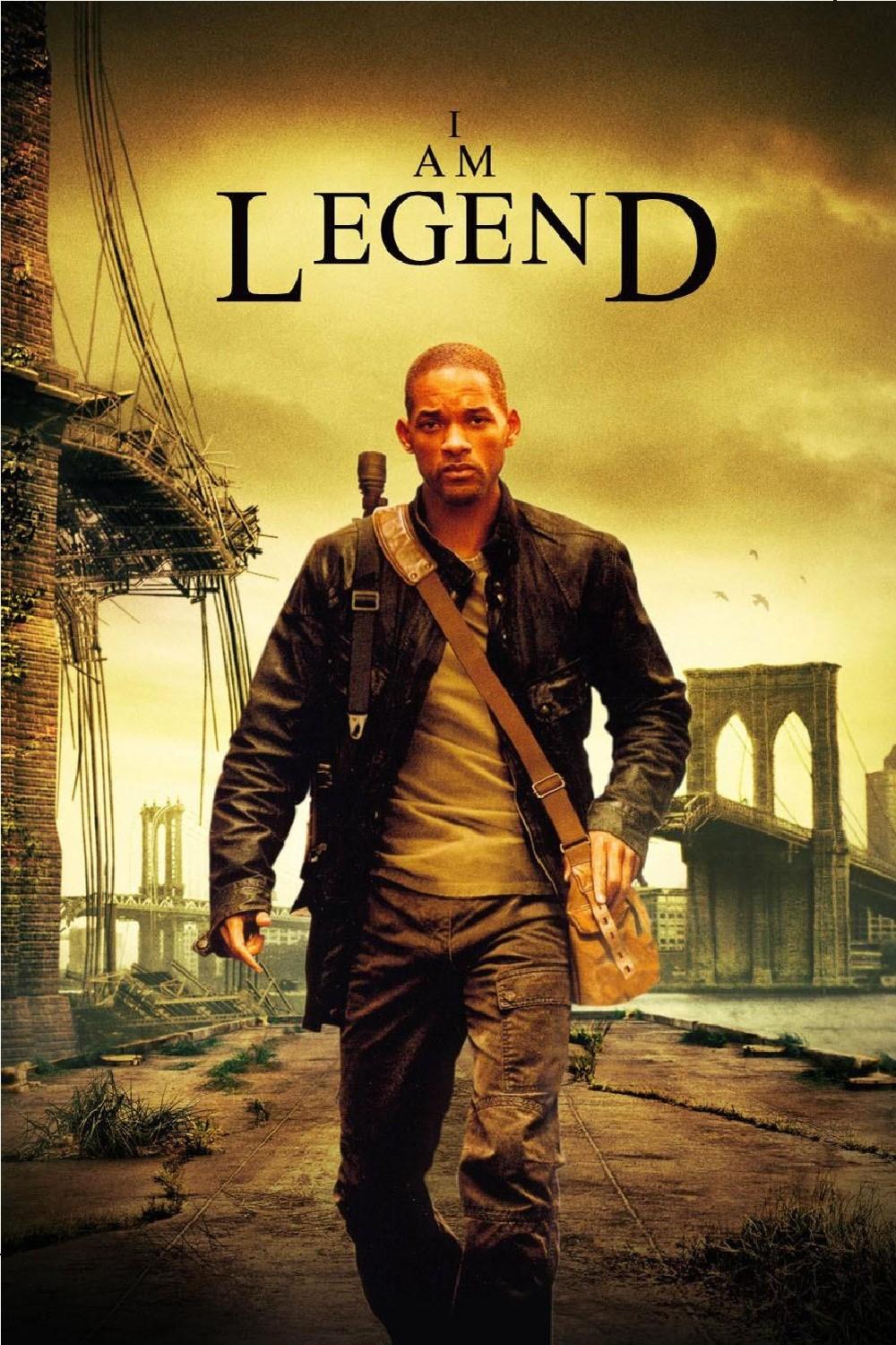 سینمایی علمی تخیلی من افسانه ام دوبله فارسی I Am Legend